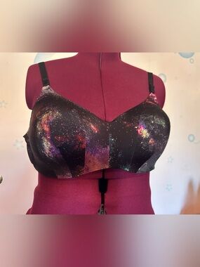 Torrid Curve Galaxy Print Wireless Bra - Multicolor Discontinued